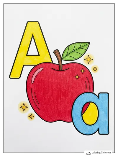 Colored example of this coloring page