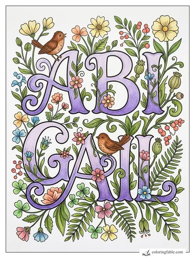 Colored example of this coloring page