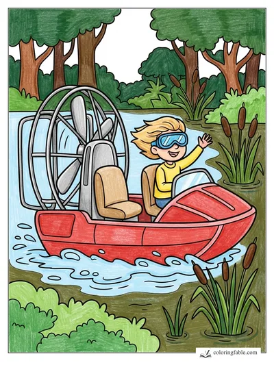 Colored example of this coloring page