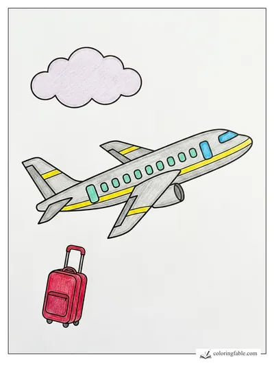 Colored example of this coloring page
