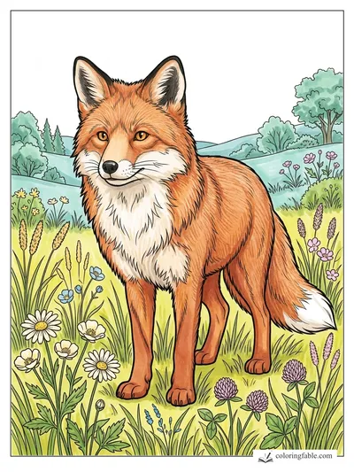 Colored example of this coloring page