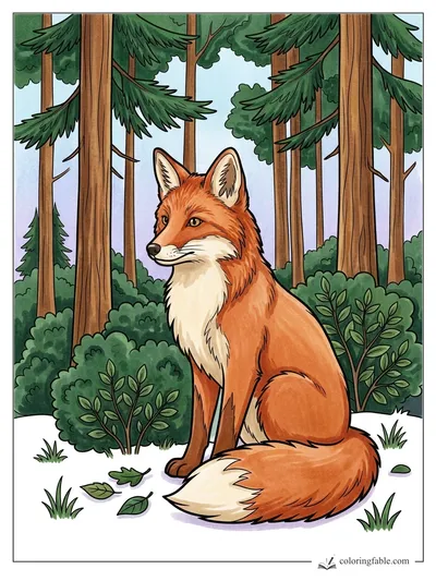 Colored example of this coloring page