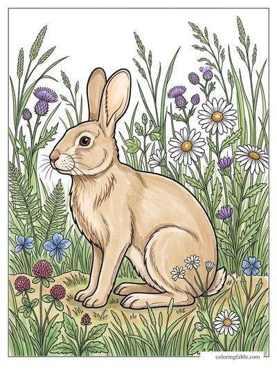 Colored example of this coloring page