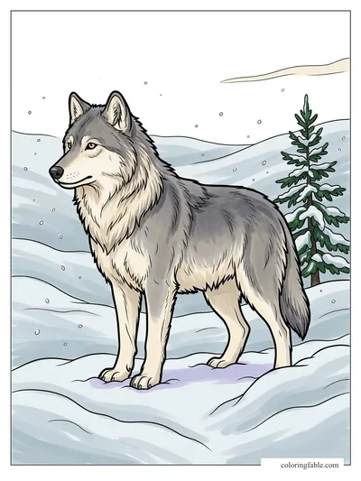 Colored example of this coloring page