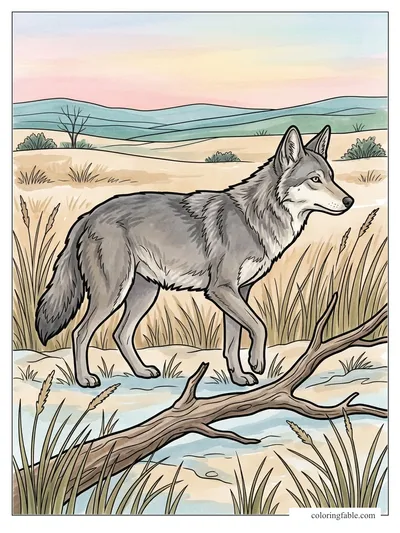 Colored example of this coloring page
