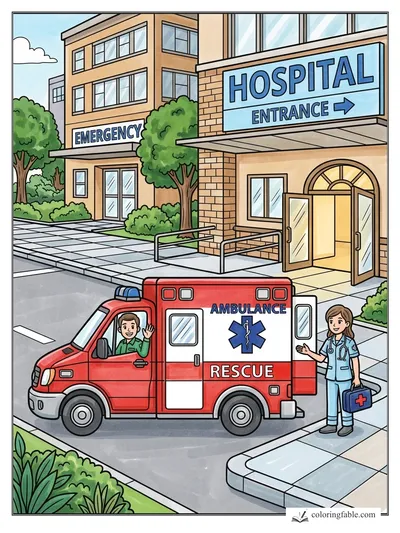 Colored example of this coloring page