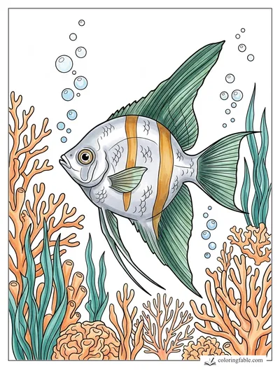 Colored example of this coloring page