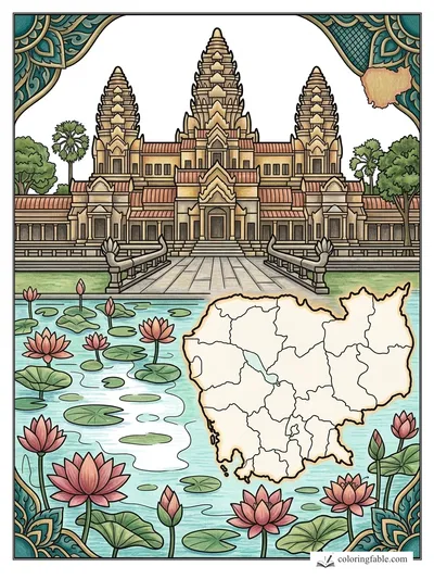 Colored example of this coloring page