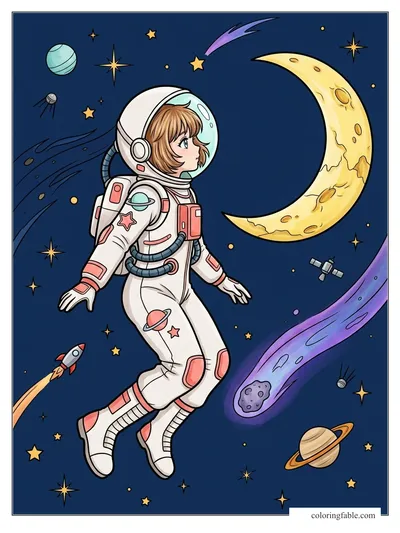 Colored example of this coloring page