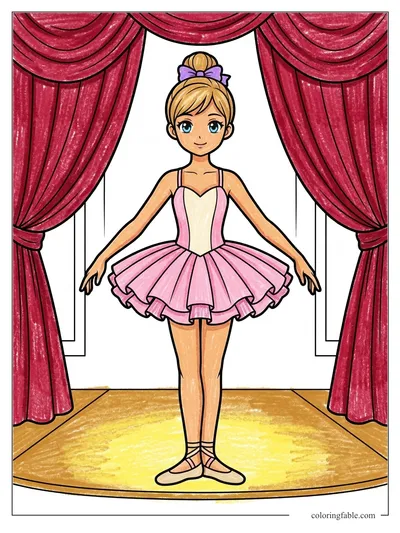 Colored example of this coloring page