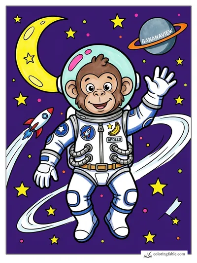 Colored example of this coloring page