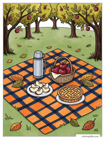 Colored example of this coloring page