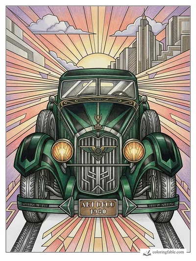 Colored example of this coloring page