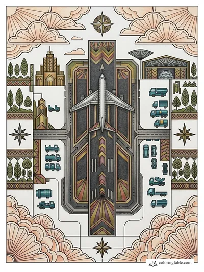 Colored example of this coloring page
