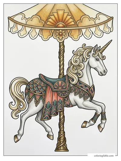 Colored example of this coloring page