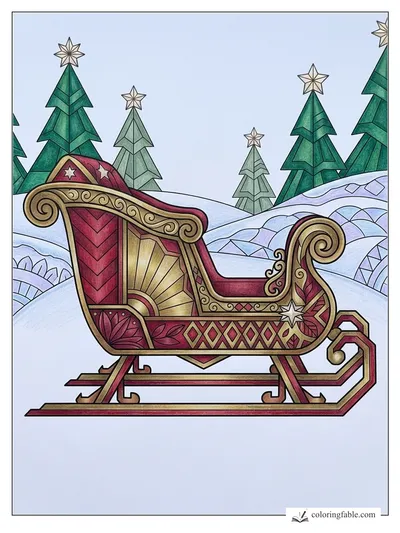 Colored example of this coloring page