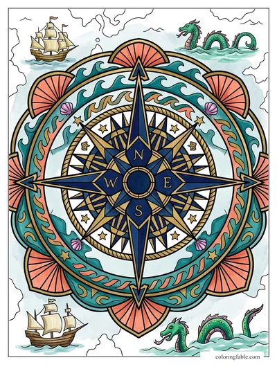 Colored example of this coloring page