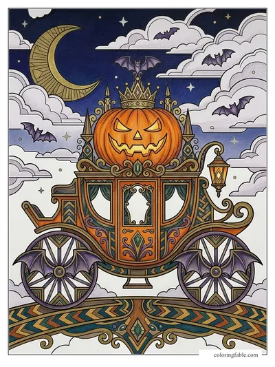 Colored example of this coloring page