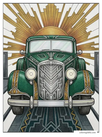 Colored example of this coloring page