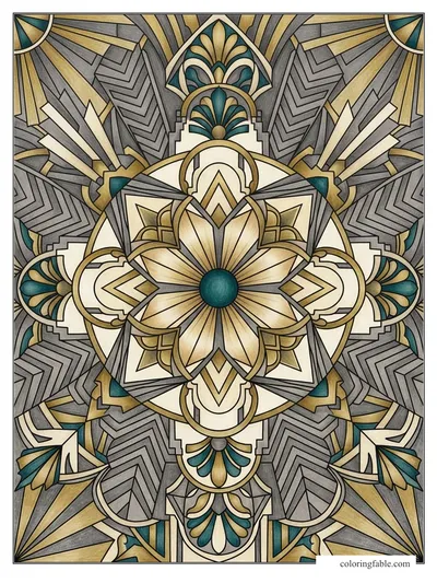 Colored example of this coloring page