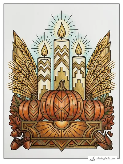 Colored example of this coloring page