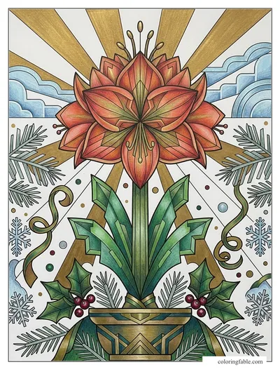 Colored example of this coloring page
