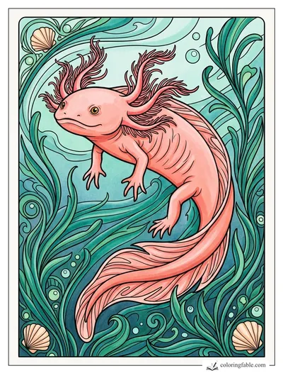 Colored example of this coloring page