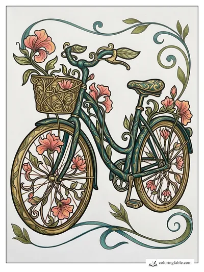 Colored example of this coloring page