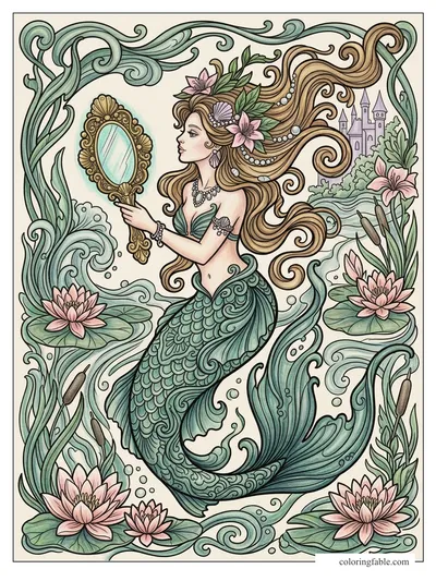 Colored example of this coloring page