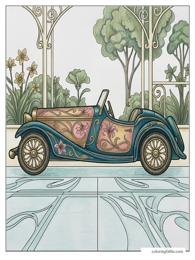 Colored example of this coloring page