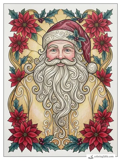 Colored example of this coloring page
