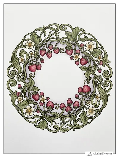 Colored example of this coloring page