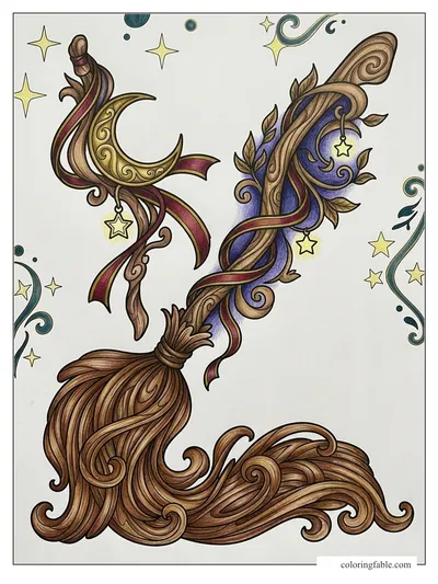 Colored example of this coloring page
