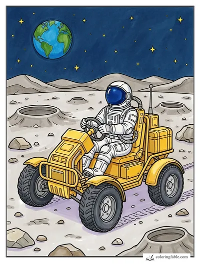 Colored example of this coloring page