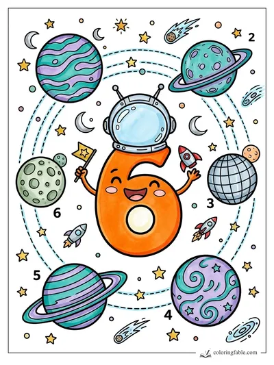 Colored example of this coloring page