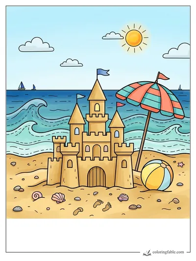 Colored example of this coloring page