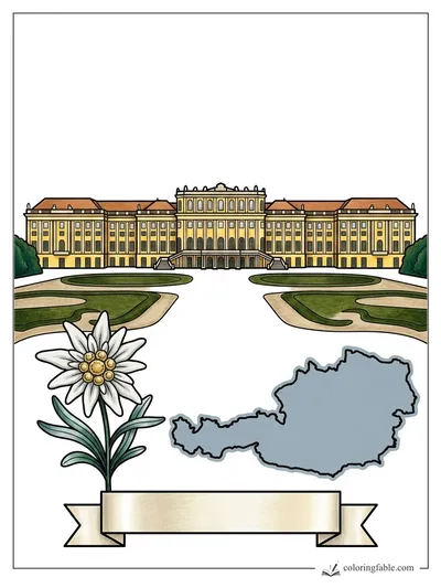 Colored example of this coloring page