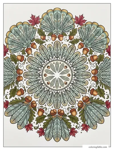 Colored example of this coloring page
