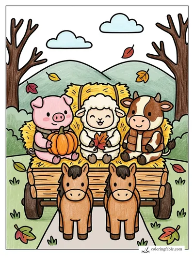 Colored example of this coloring page