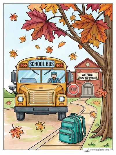 Colored example of this coloring page