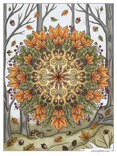 Colored example of this coloring page