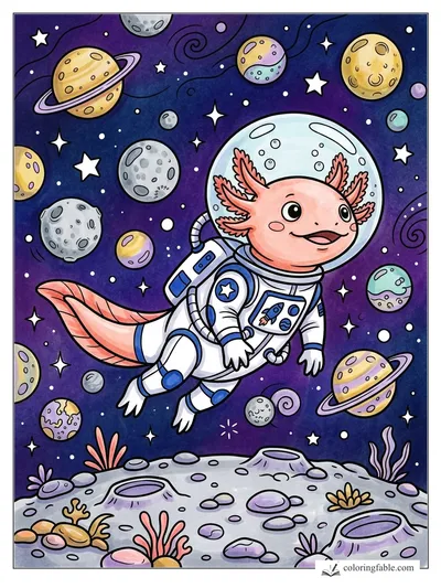 Colored example of this coloring page