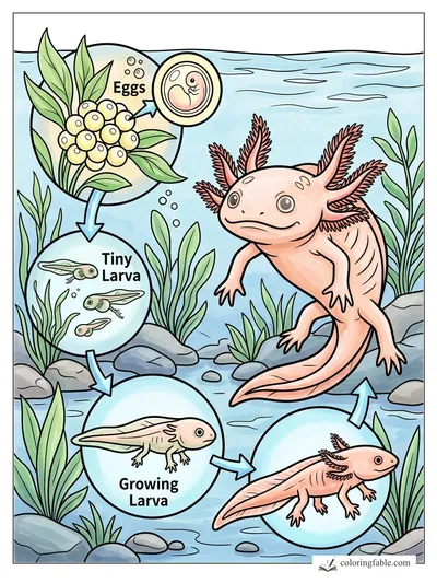 Colored example of this coloring page