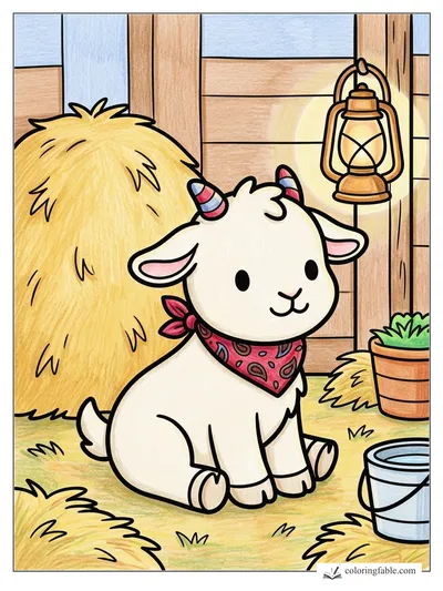 Colored example of this coloring page