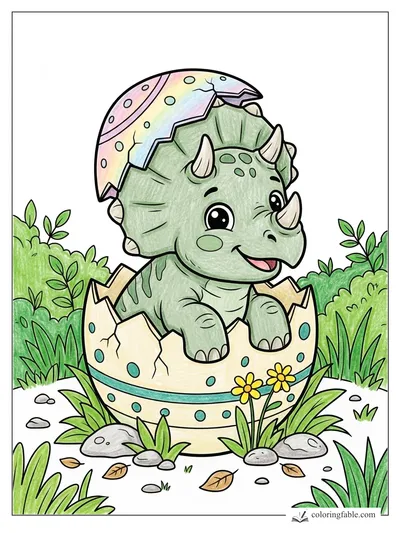 Colored example of this coloring page