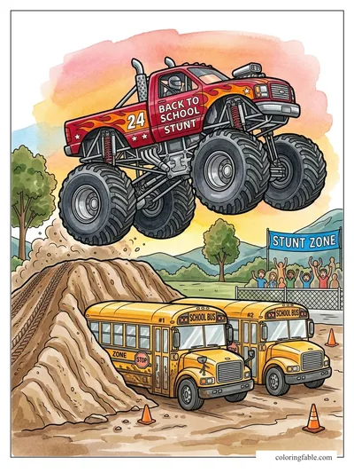 Colored example of this coloring page