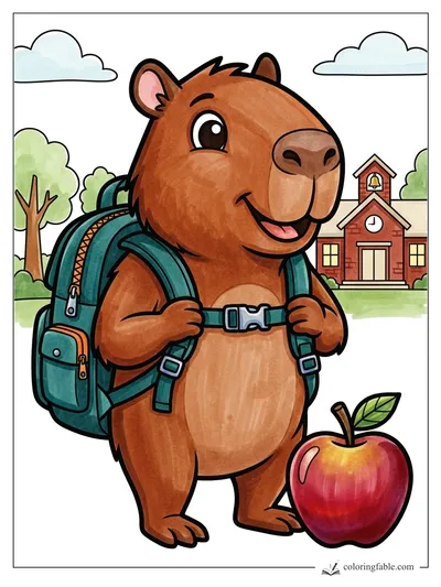 Colored example of this coloring page