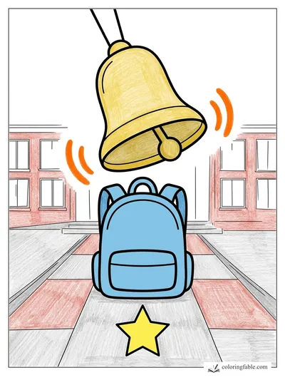 Colored example of this coloring page