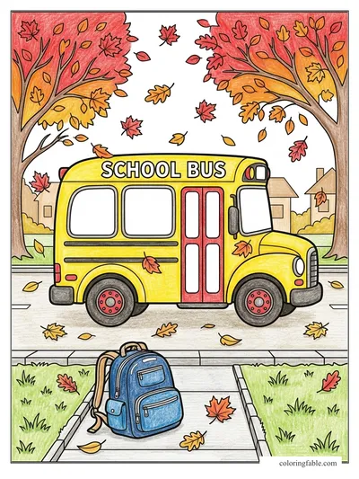 Colored example of this coloring page