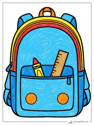 Colored example of this coloring page